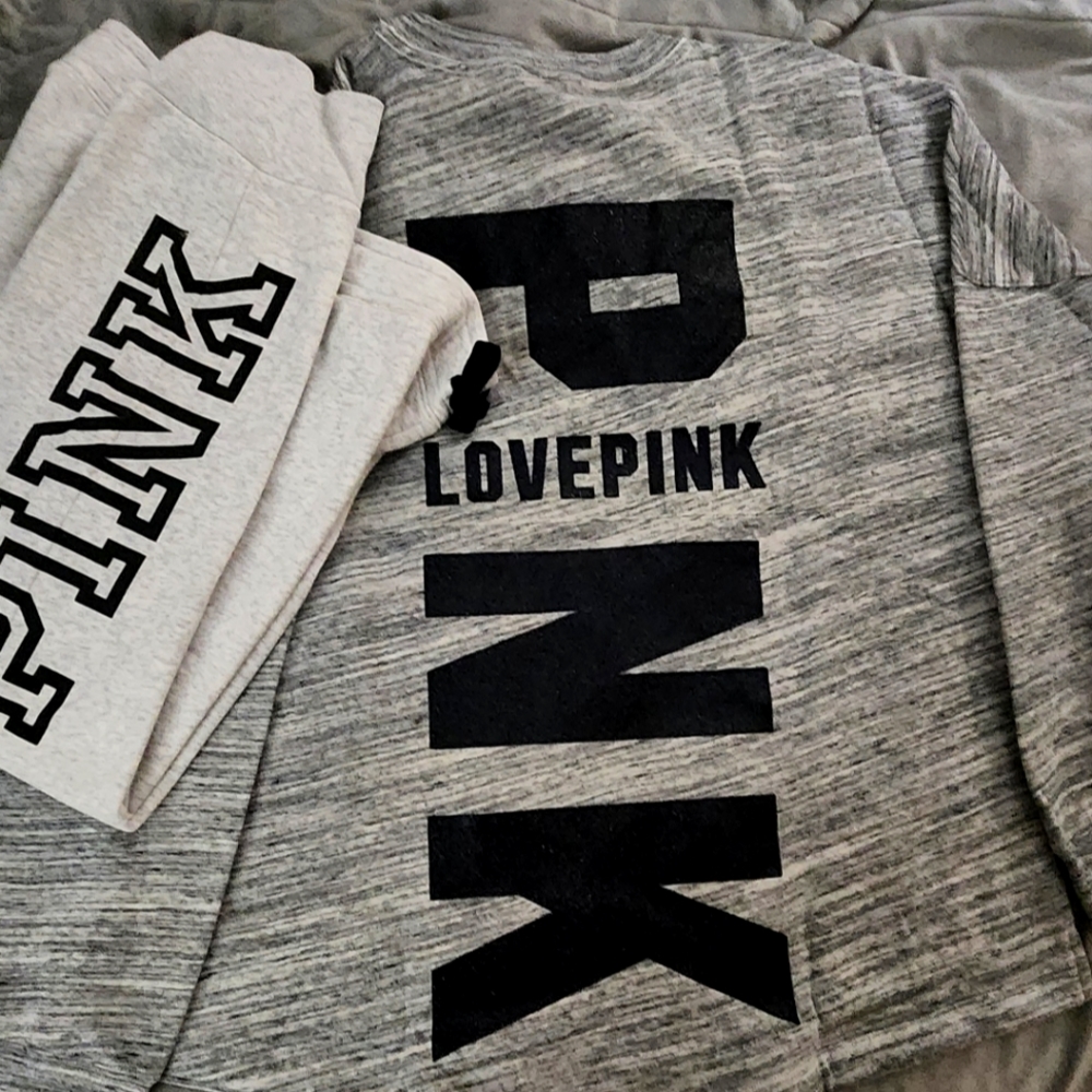 VS PINK LOGO SET